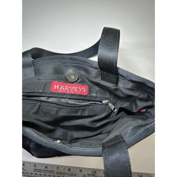 Harvey's Black Seatbelt Tote Bag - Picture 8 of 9